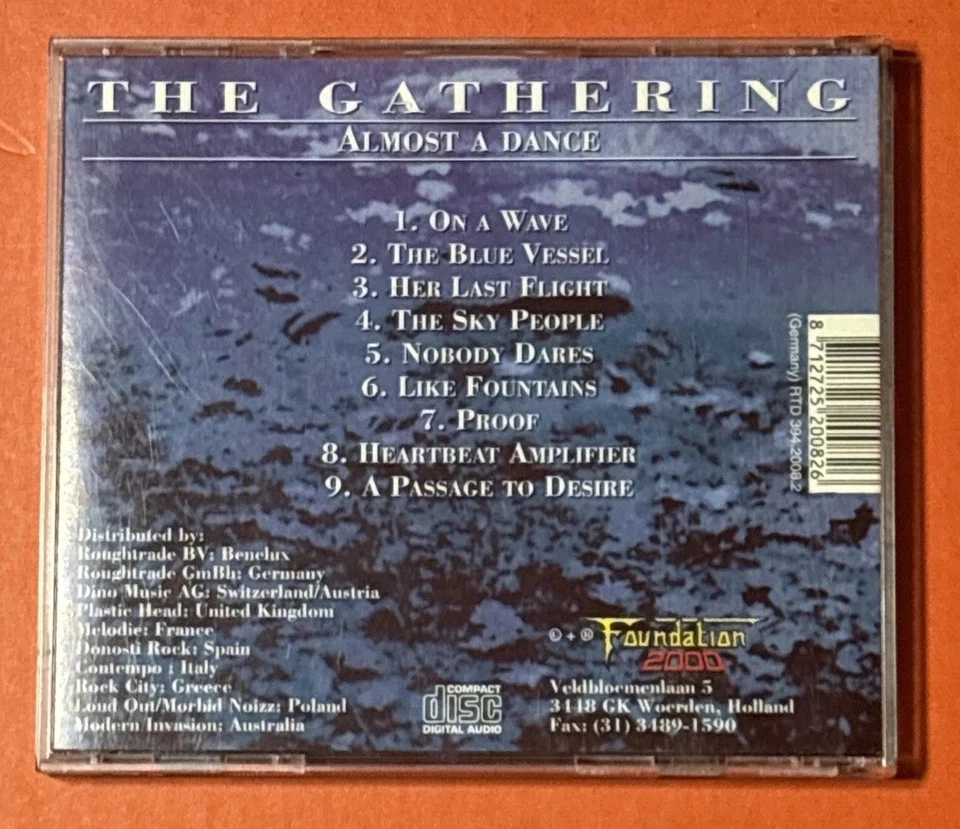 The Gathering ALMOST A DANCE CD Album - Metal Foto 2 de 3