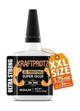 3D Printer Super Glue Thin for PLA, ABS, PETG, TPU Nylon 1.76 oz XXL