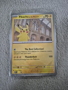 Pikachu at the Museum Jumbo Card | eBay