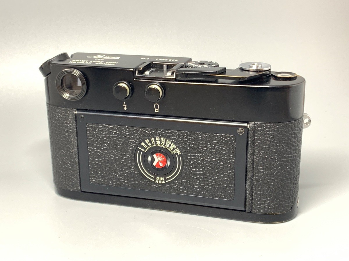 Leica Leica M4 Body Black Paint -Near Mint- 6988 | eBay