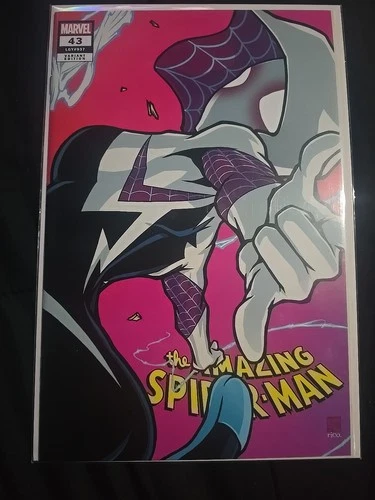 Spider-Gwen /Amazing Spider-Man #43 Takashi Okazaki Trade Variant W/COA