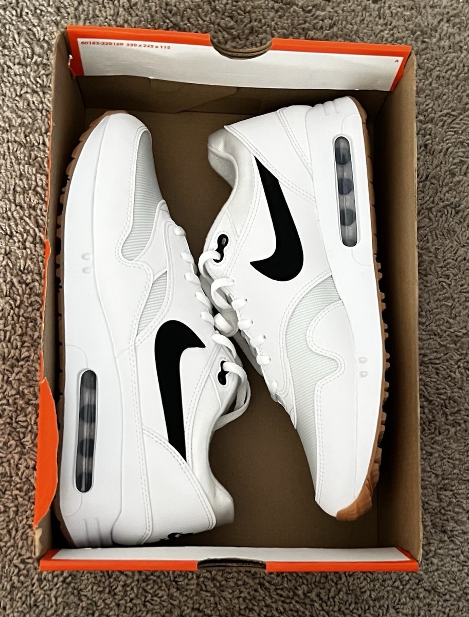 Size 9.5 - Nike Air Max 1 '86 OG Golf Big Bubble - White Black Gum