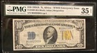1934A $10 North Africa Note WWII Emergency Issue PMG 35 EPQ Circulated — photo 1
