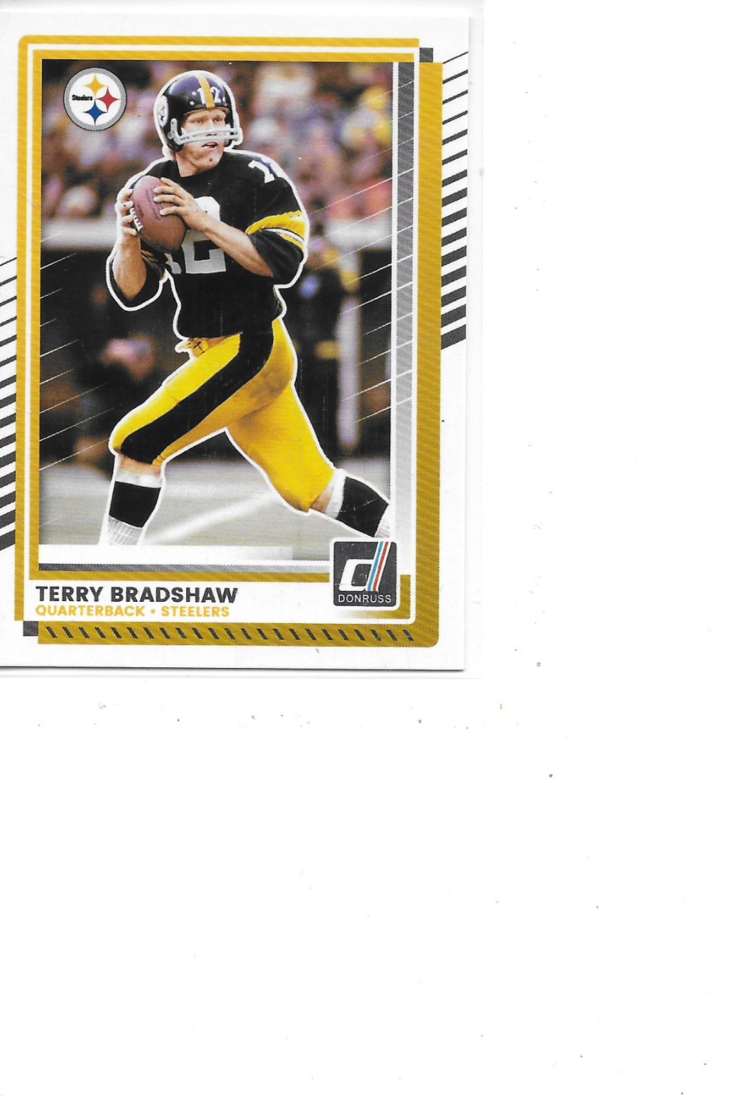 2025 Donruss Terry Bradshaw Pittsburgh Steelers Football Card #280