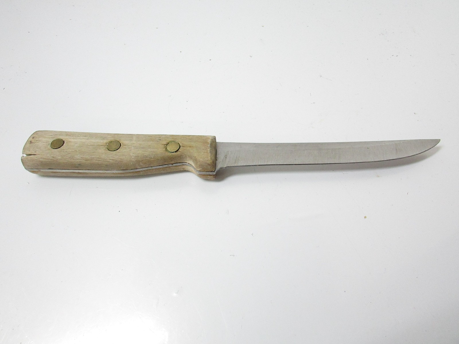 Chicago Cutlery 61S Knife 6" Long Blade Wood Handle Kitchen Replacement Clean
