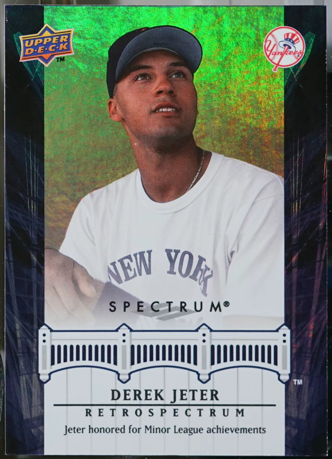 2008 Upper Deck Spectrum - Derek Jeter Retrospectrum Baseball Derek Jeter #DJ NM
