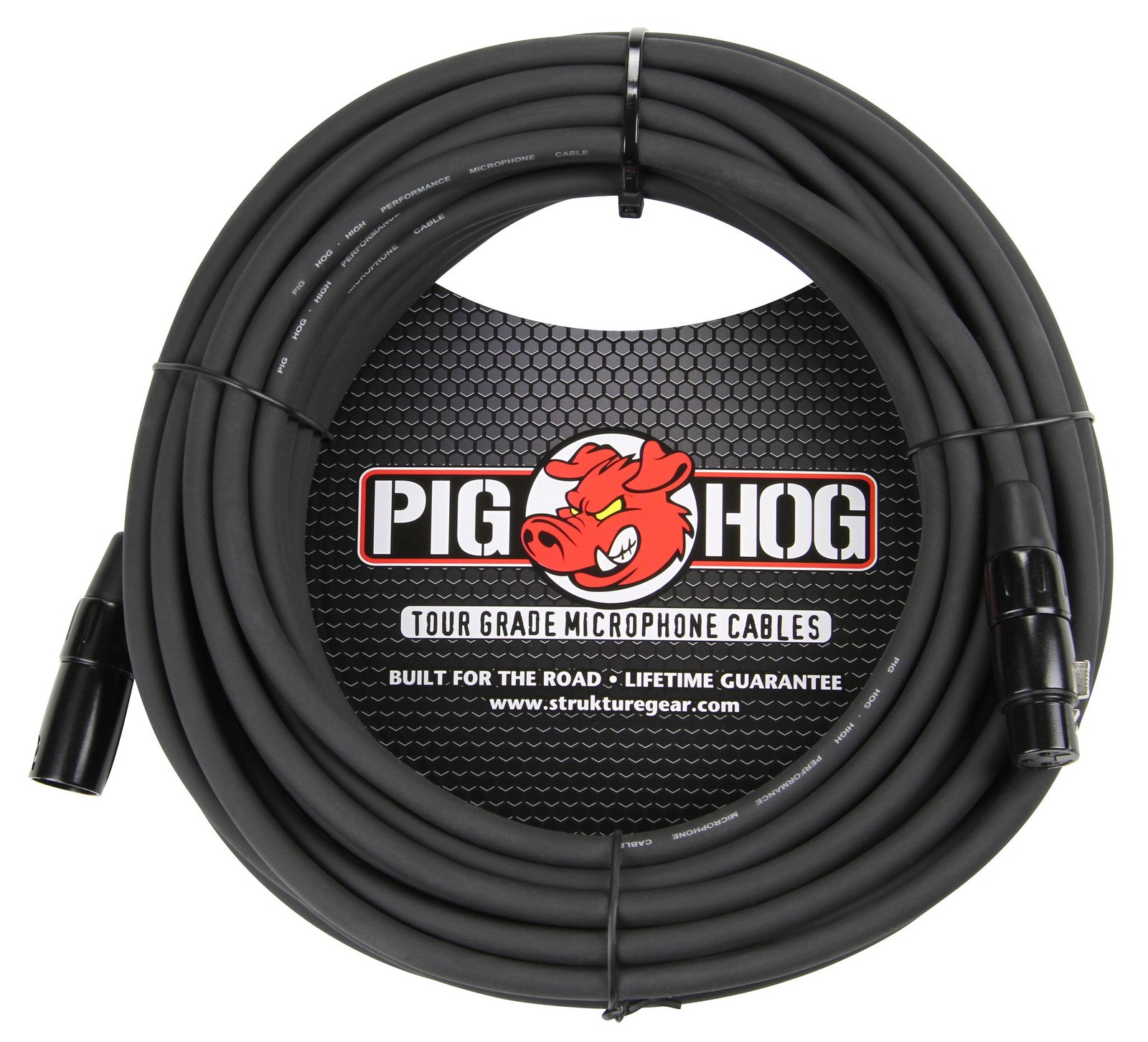 Микрофонный кабель Pig Hog 8 мм XLR от мужчины к женщине Полностью сбалансированный микрофонный кабель премиум-класса 5390₽
