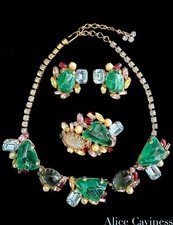 Alice Caviness Book Piece Flawed Emerald Parure