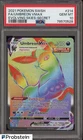 2021 Pokemon SWSH Evolving Skeis #214 Umbreon Vmax Secret PSA 10