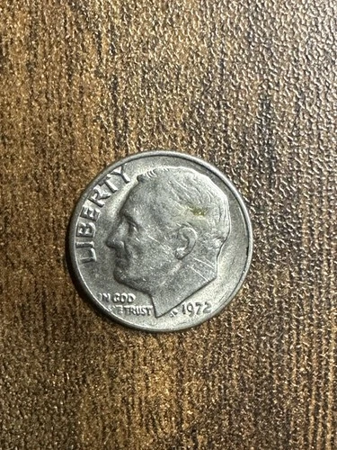 1972 roosevelt dime