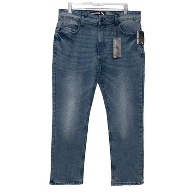Stone Falcon Jeans Mens 34x30 Blue Slim Fit Stretch Denim Casual Everyday New