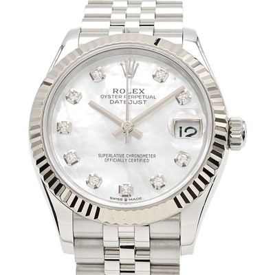 ROLEX Datejust 31 Random Number (2022) 278274NG White Used Watch #6109