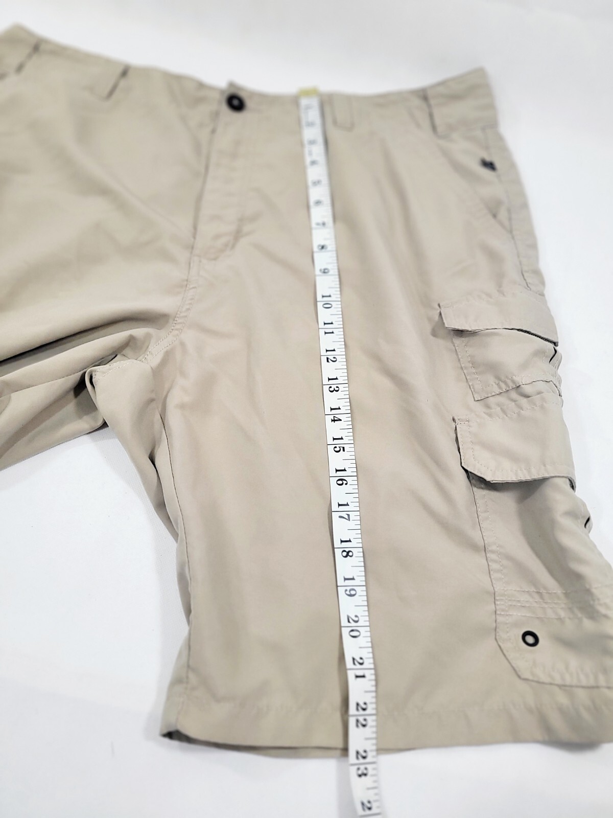 Denali Cargo Shorts Mens Size 38 Hiking Beige Outdoors 11" Inseam eBay