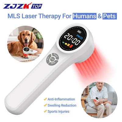 ZJZKTOP 1760mW Laser Treatment for Spine Pain Cold Laser Therapy Pain Relief