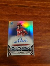2021 Bowman Draft Class of 2021 Auto C21-JA Jay Allen /250 Cincinnati Reds sp 