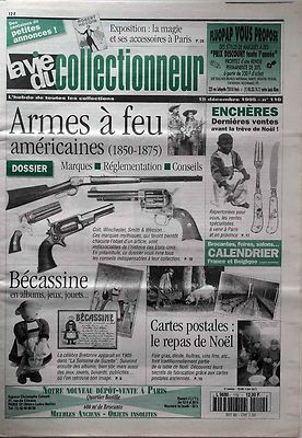 Das Leben des Sammlers Nr. 110 - Amerikanische Schusswaffen Bécassine Weihnachtsessen CP