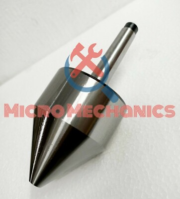 Revolving Live Center Bull Nose MT3 Morse Taper 3 Capacity 12m to 68mm Pipe Tube