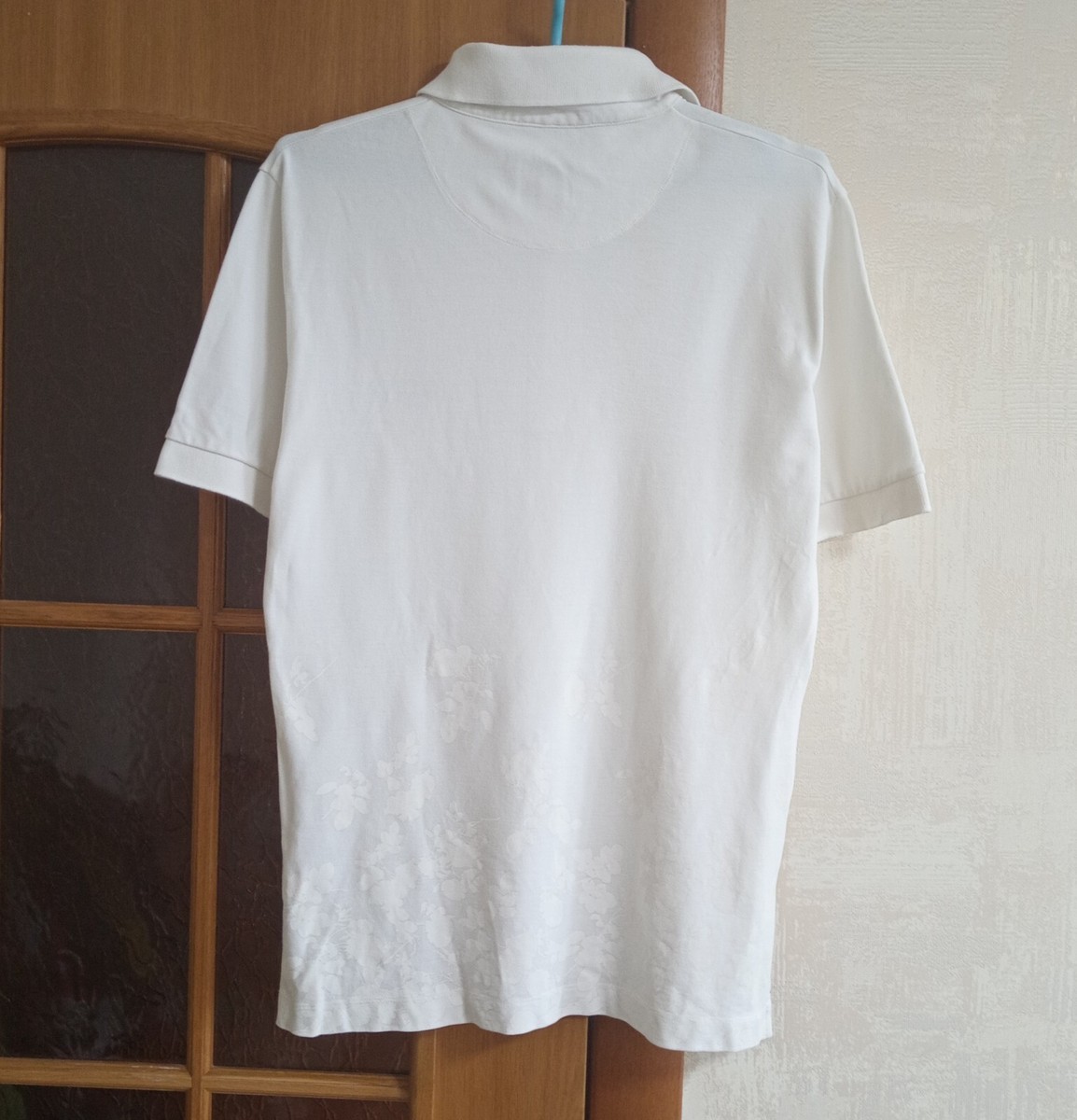 Rare Vivienne Westwood Flowers White Polo Shirt Y2K Size S