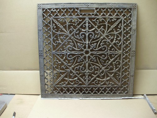 Antik Gusseisen 24" x 24" Kaltluftrücklauf Wärmeregister/Rost/Entlüftung,