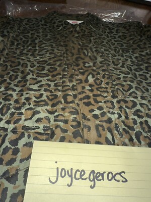 Supreme leopard M-51 Jacket Brand New Size Large Original Owner