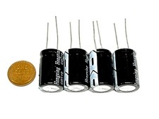 4 Pack Electrolytic capacitor 1000UF 63v 105c 16mm x 25mm Radial G382