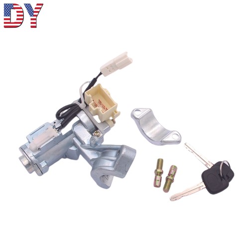 Ignition Lock Cylinder Switch Assembly W/ 2 Keys Fit for 20022006