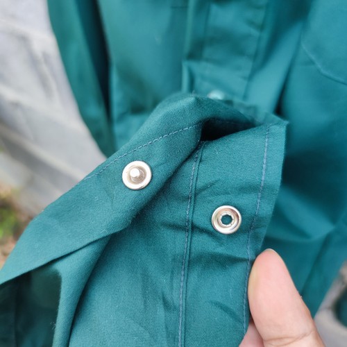 Vintage PROTEXALL John Deere Green Uniform Shirt - Picture 5 of 8
