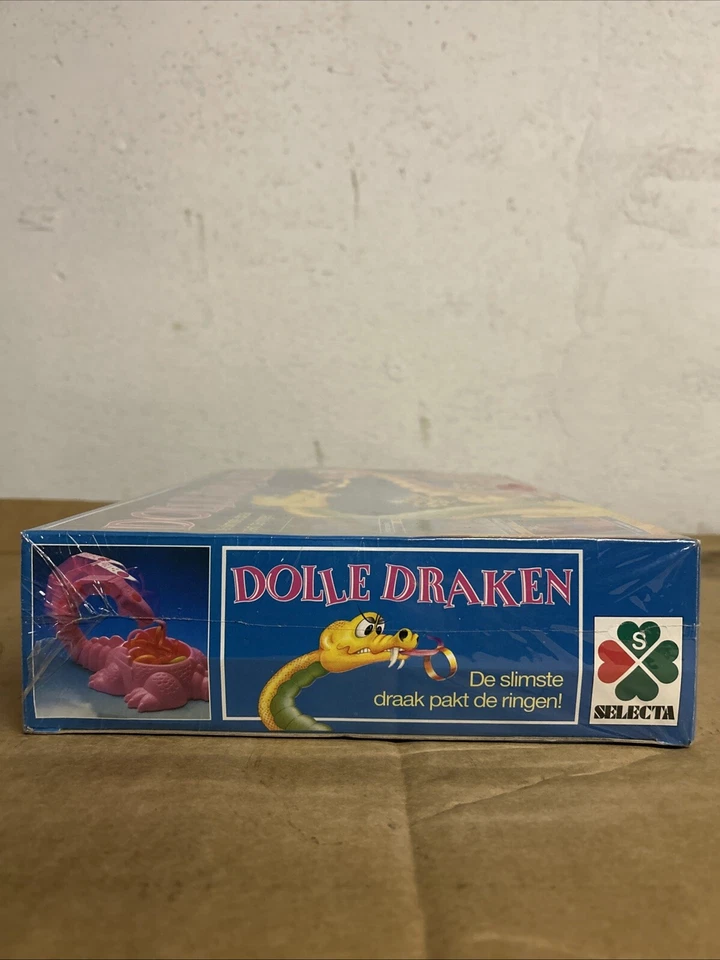 NOS 1991 Selecta Dolle Draken (Crazy Dragons) Kids Game Factory Sealed *RARE* - Image 4 of 4