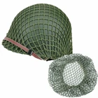 WWII US Army M1 Helmet Cover Cotton Camouflage Net - (Excluding helmet)