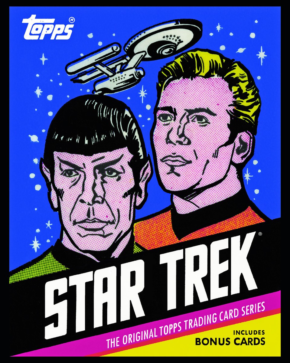 Star Trek Art Print - Topps 1976 Trading Cards, 8x10 Color Photo