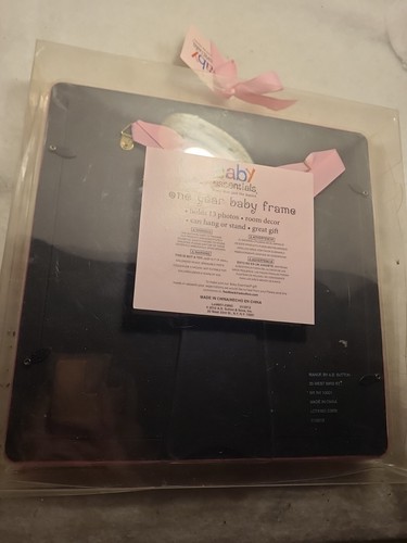 Baby Essentials MY 1ST YEAR Baby Girl Photo Frame Collage Holds 13 Pics NIB.! - Picture 6 of 6