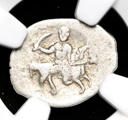 RUSSIA. Ivan IV "The Terrible", 1533-1584. Silver Kopek, Sword type, NGC VF35