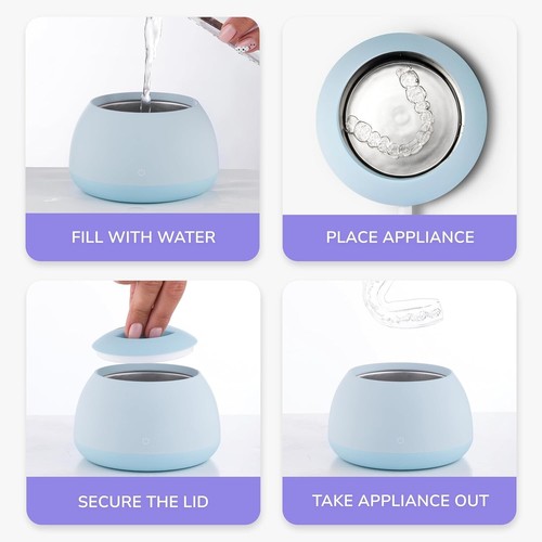 Zima Dental Pod | Sky Blue | Ultraschall Retainer Reinigungsmaschine - Bild 8 von 11