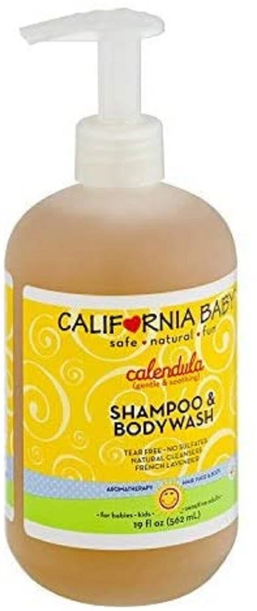 California Baby Calendula Shampoo and Body Wash 19 oz
Opens in a new window or tab