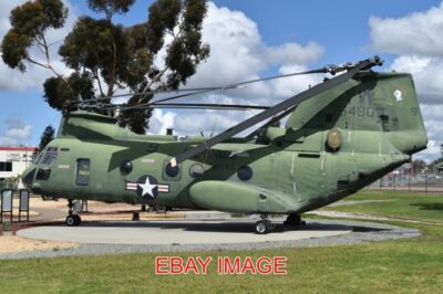 FOTO HUBSCHRAUBER BOEING-VERTOL CH-46E SEE RITTER '154803/YW-9' C/N 2410 GEBAUT