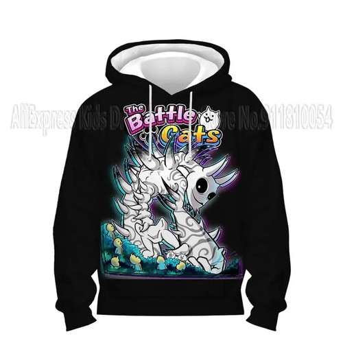 The Battle Cats Hoodies Sweatshirts Tops Children Pullovers Coats Sudadera kids - Picture 26 of 45