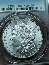 1902-O Morgan Dollar (PCGS MS-61)*Doubled Left Wing Feathers*Doubled Arrows*