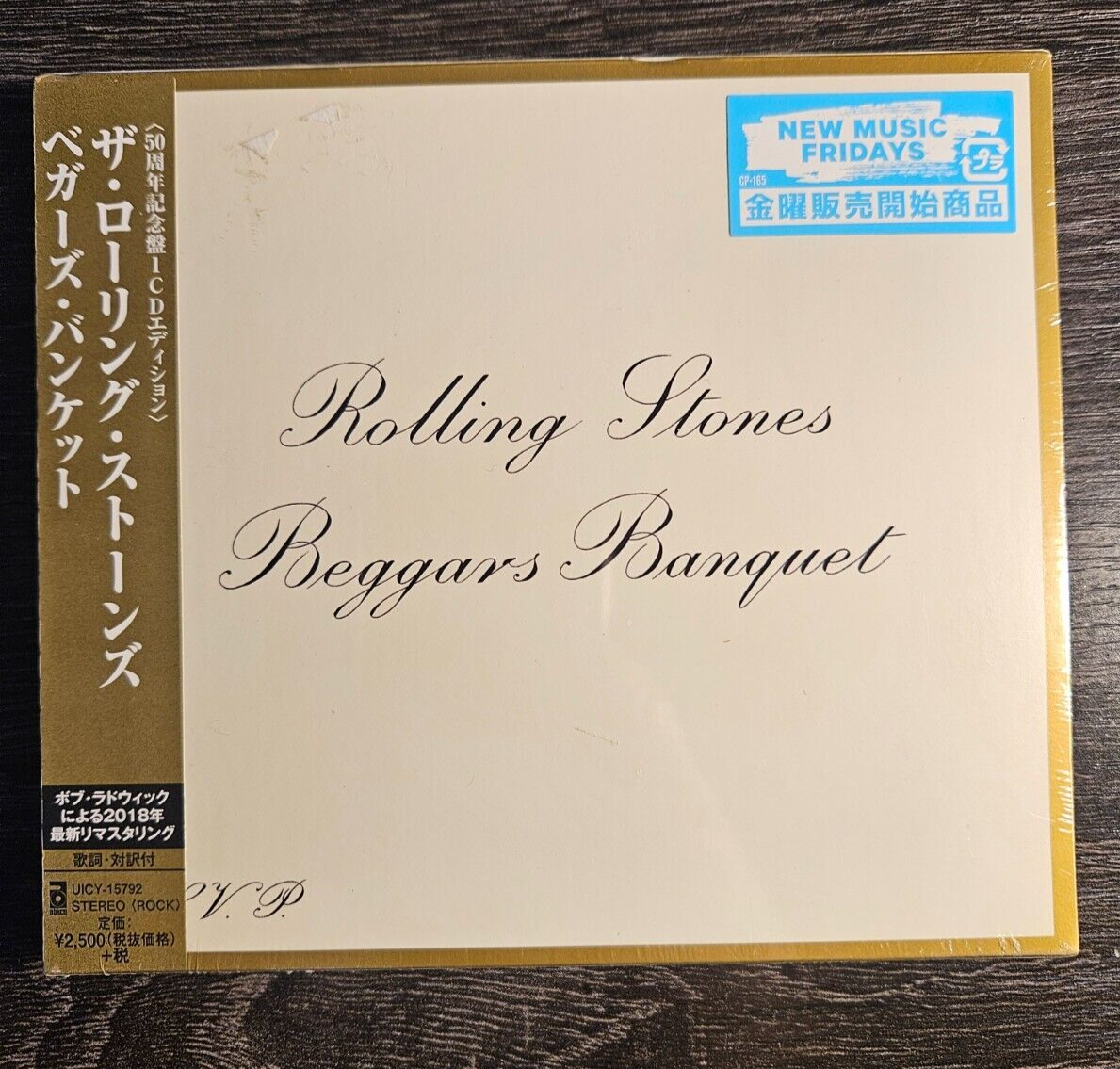 Sealed* Rolling Stones Beggars Banquet Japan Import CD Obi