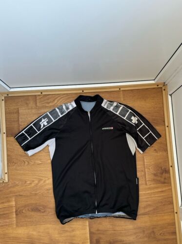 Vintage Assos Switzerland Cycling Jersey Bike Shirt Race Fit Trikot size L