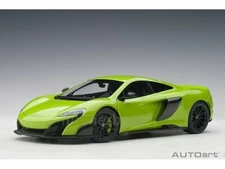 1/18 McLaren 675LT Napier Green With Black Wheels Model Car By AUTOart 76049