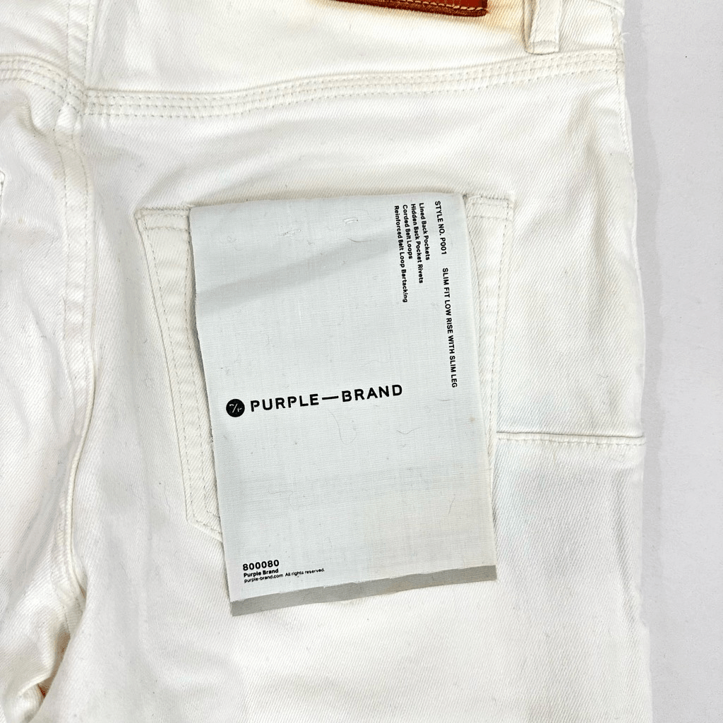 Purple Brand Jeans Style No. P001 Slim Fit Low Rise With Purple Brand Jeans Style No. P001 Slim Fit Low Rise With