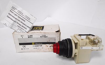 Square D 9001-KT7G31 Pilot Light Operator