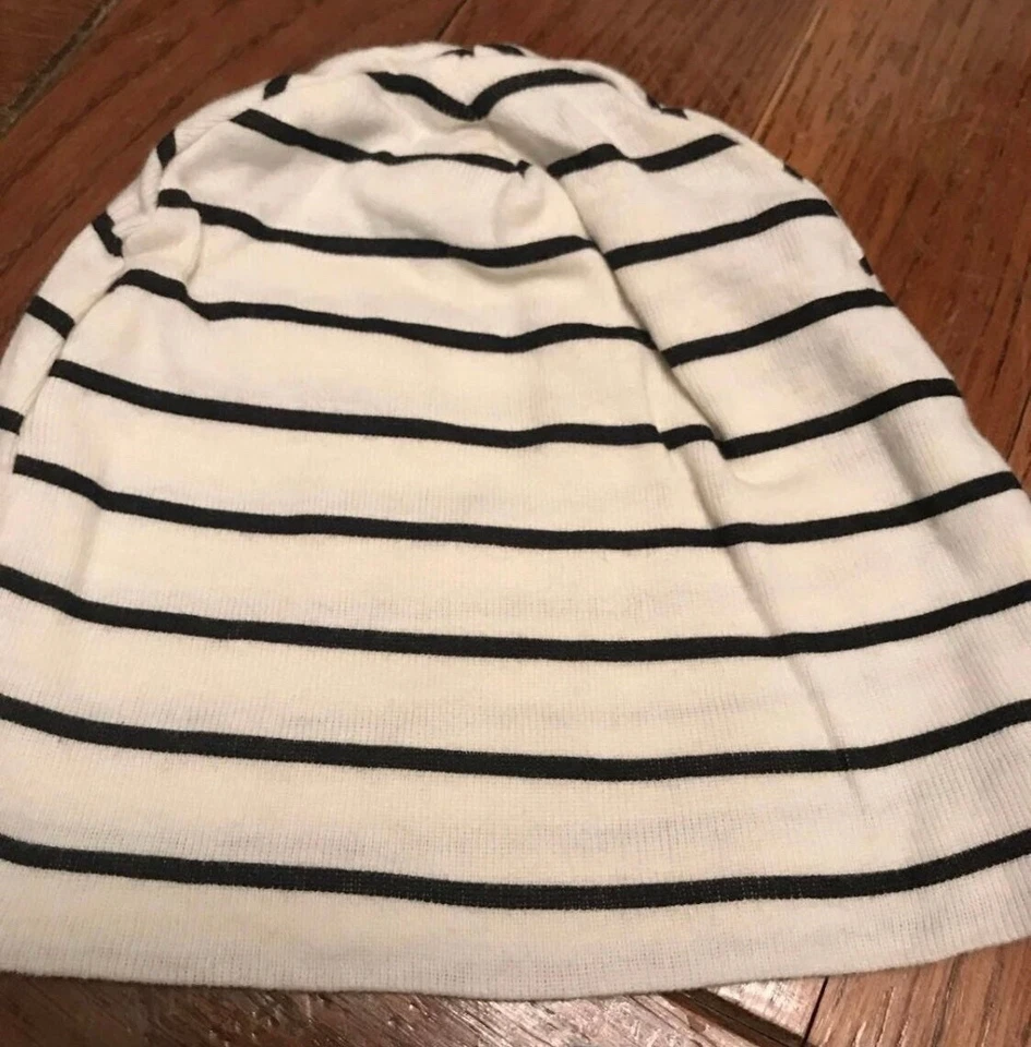 EUC Lot Bundle of 10 Baby Boy Infant Knit Caps Hats Striped Mickey Mouse Solid - Image 4 of 4