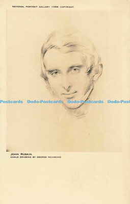 R557056 National Portrait Gallery John Ruskin B Matthews George Richmond