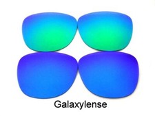 Galaxy Replacement Lenses For Oakley Holbrook R OO9377 Blue/Green Polarized