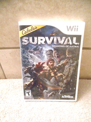 Cabela's Survival: Shadows of Katmai (Nintendo Wii, 2011) tested