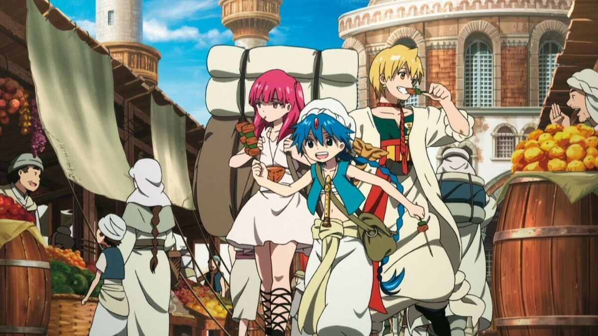 Anime DVD Magi The Labyrinth Of Magic Season 1-3 (1-63End)+ OVA Vol 1-5 Eng  Subs