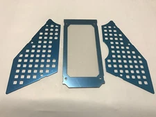 Aluminum Front Rear windshild window for HPI Rovan KM Baja 5B SS Buggy