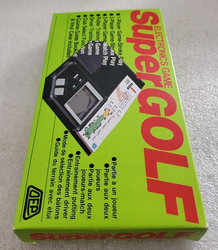Vintage Rare Oguro Enterprises Electronic Handheld Game Super Golf - Picture 3 of 6