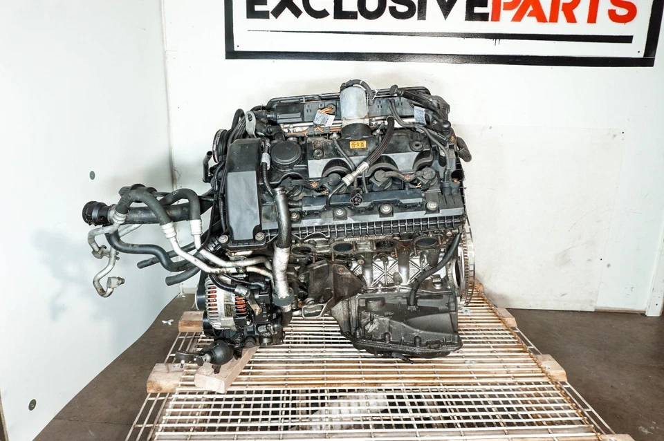 06-08 BMW 750Li E66 E65 OEM AT RWD 4.8L V8 DOHC 32V Engine Motor 117K 5068 - Image 4 of 4